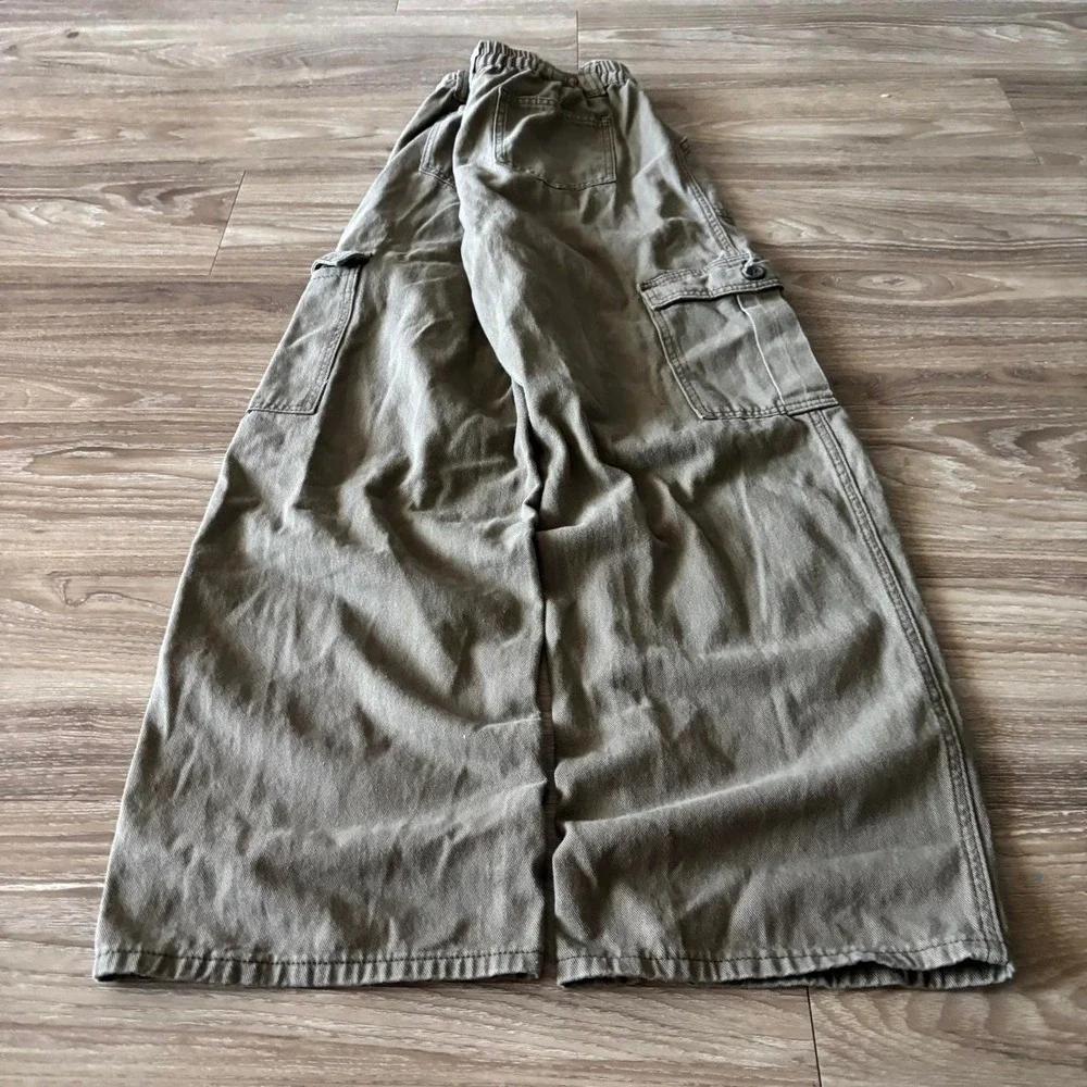 Vintage Y2K/2000s Baggy Brown Khaki Skater Cargo Pants! 29x29